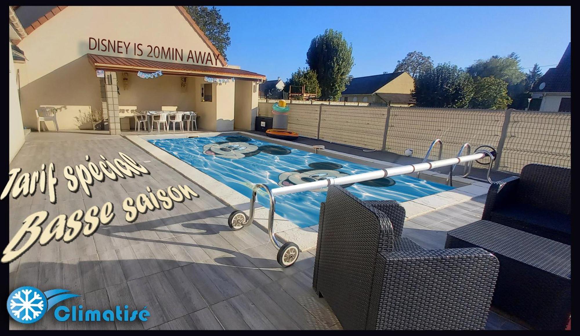 15Min De Disney, Dependance Et Piscine Privee A La Campagne Crevecoeur-en Brie ภายนอก รูปภาพ